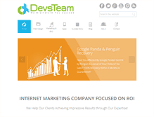 Tablet Screenshot of devsteam.com